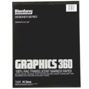Speedball® BIENFANG Marker Pad 51g 50sh 9x12"