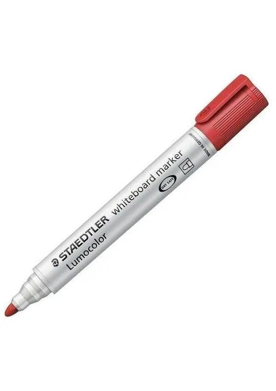 Staedtler - Lumocolor Whiteboard Marker - Bullet Tip - Red