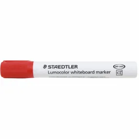 Staedtler - Lumocolor Whiteboard Marker - Bullet Tip - Red