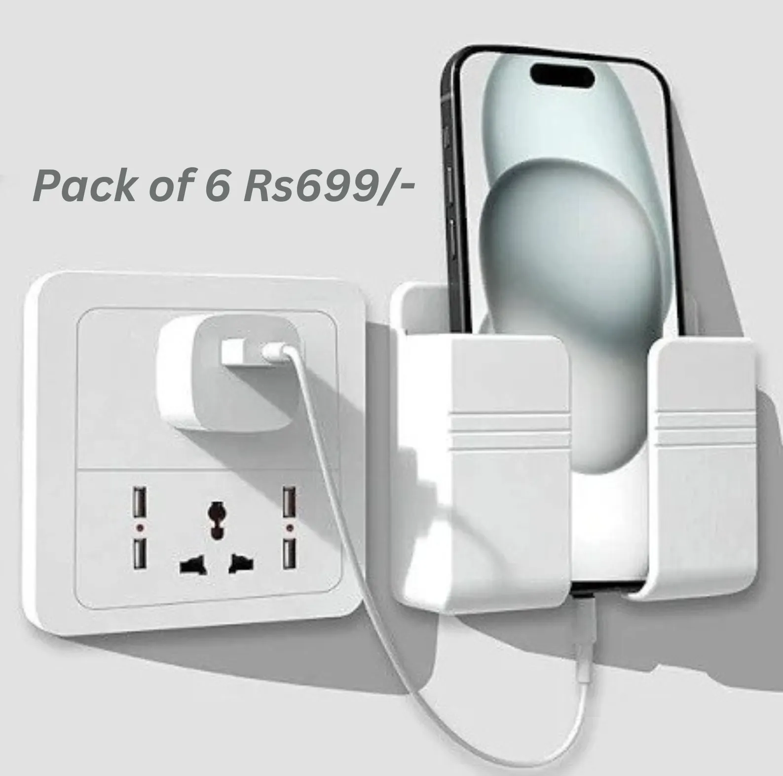 Universal Wall Phone Holder