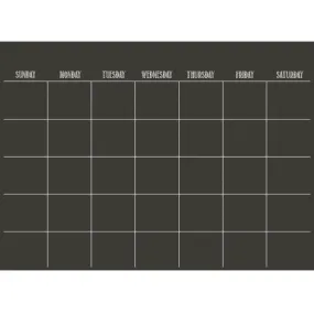 Wallpops Dry Erase Calendar 24" x 18" - Black (Ì)