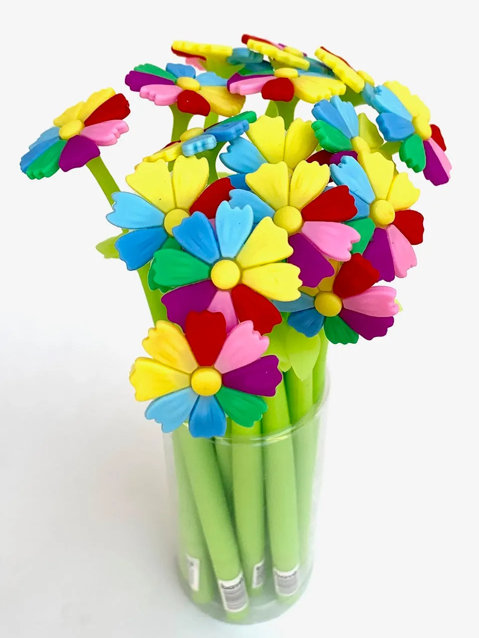 X 22380 LUCKY RAINBOW FLOWER GEL PEN-DISCONTINUED