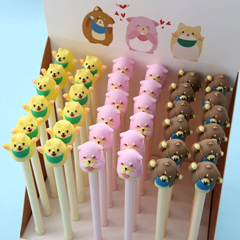 X 22444 CORGI DOG GEL PEN-DISCONTINUED