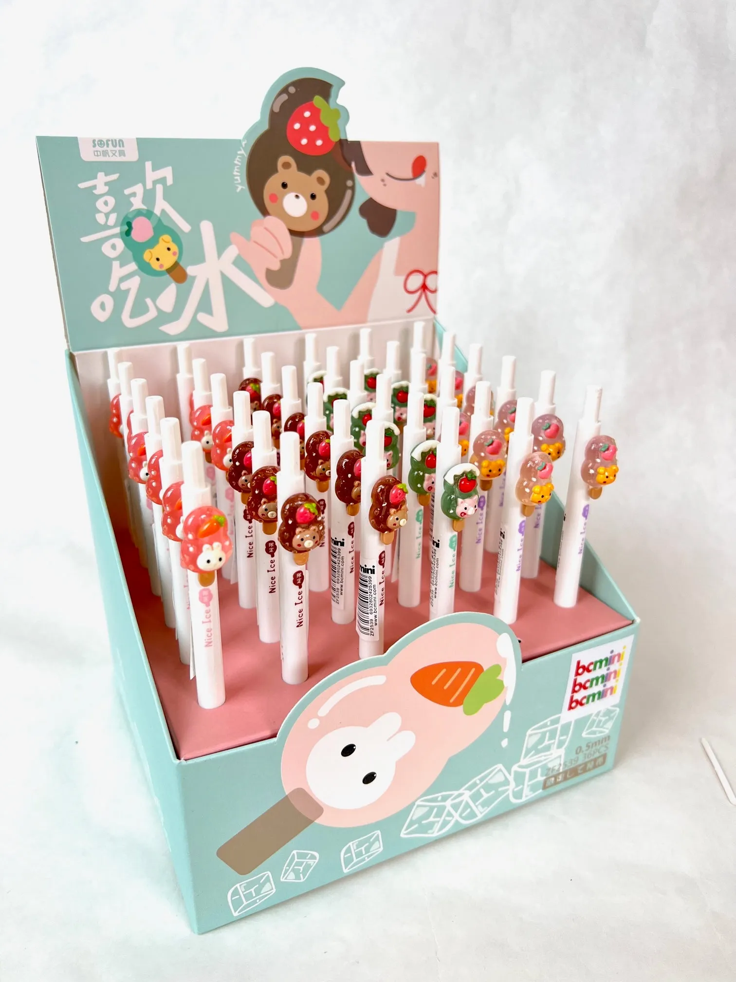 X 22527 ANIMAL POPSICLE RETRACTABLE GEL PEN-DISCONTINUED
