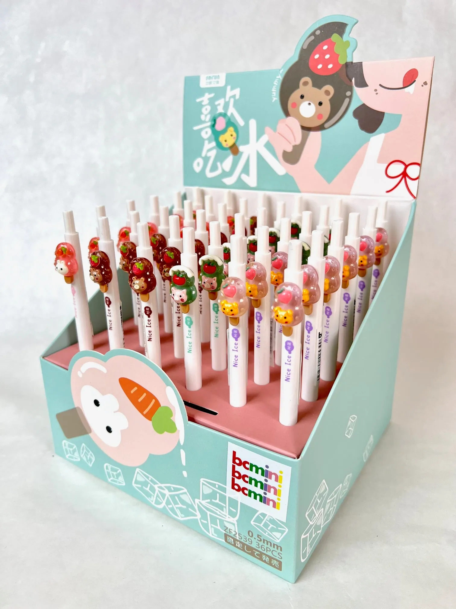 X 22527 ANIMAL POPSICLE RETRACTABLE GEL PEN-DISCONTINUED