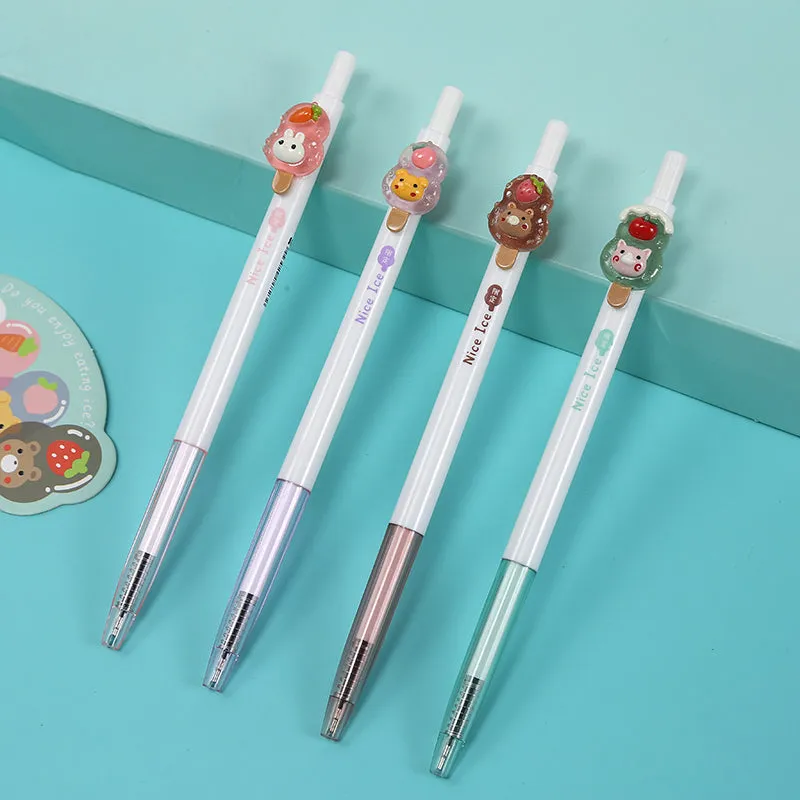 X 22527 ANIMAL POPSICLE RETRACTABLE GEL PEN-DISCONTINUED
