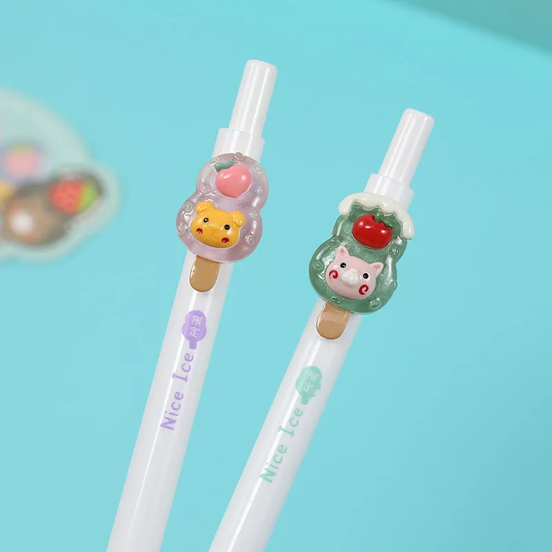 X 22527 ANIMAL POPSICLE RETRACTABLE GEL PEN-DISCONTINUED