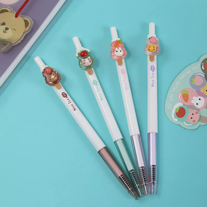 X 22527 ANIMAL POPSICLE RETRACTABLE GEL PEN-DISCONTINUED