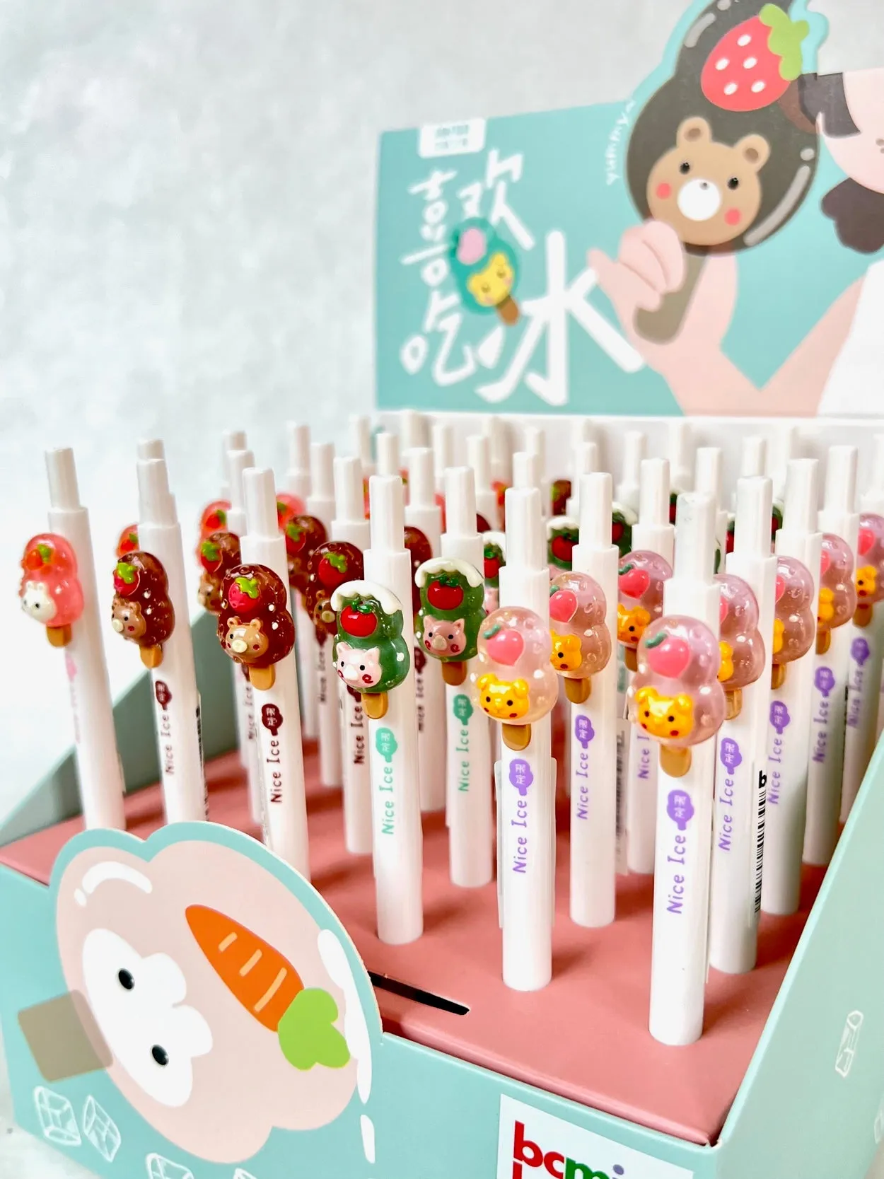 X 22527 ANIMAL POPSICLE RETRACTABLE GEL PEN-DISCONTINUED