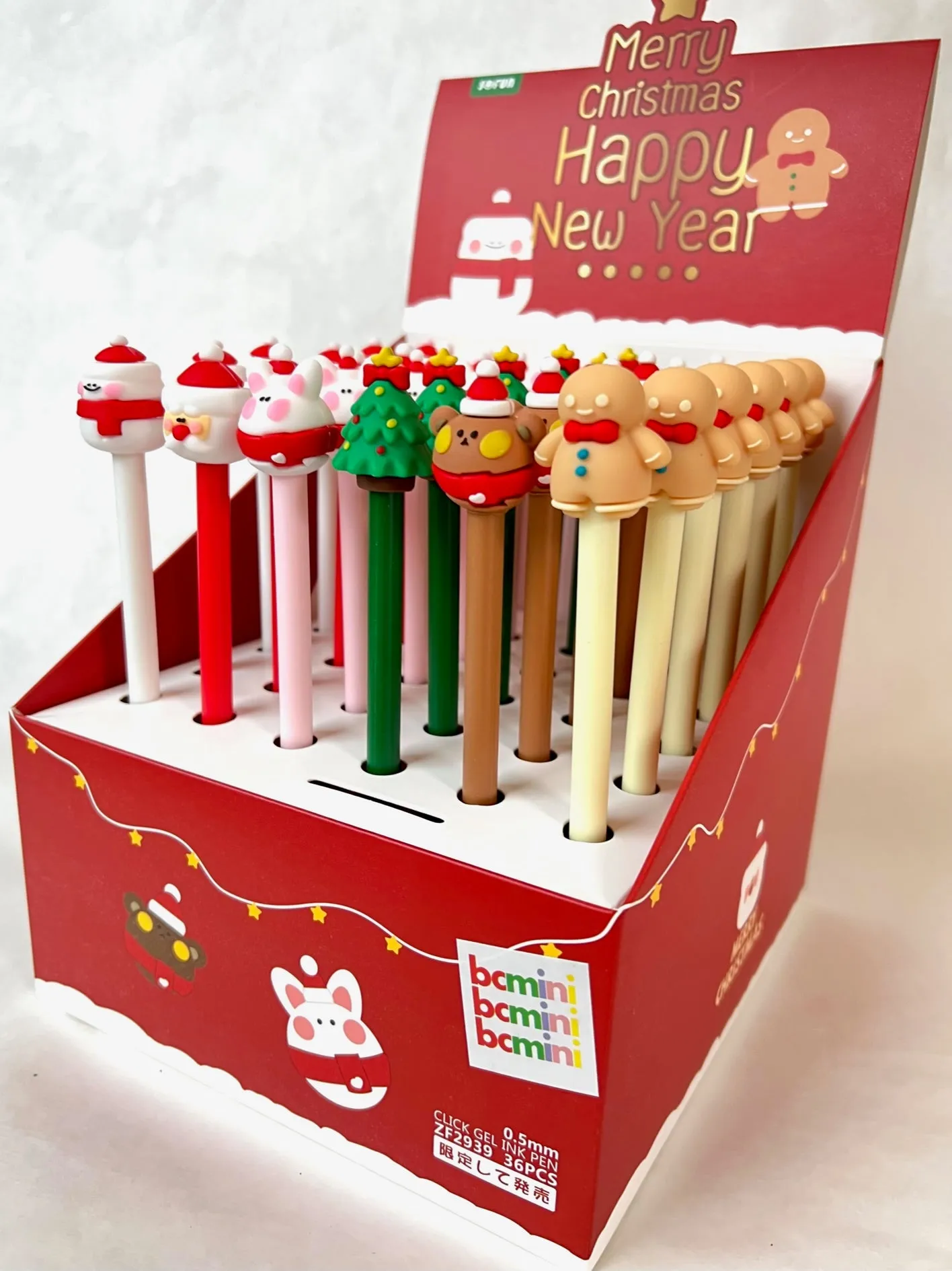 X 22536 CHRISTMAS GEL PEN-DISCONTINUED