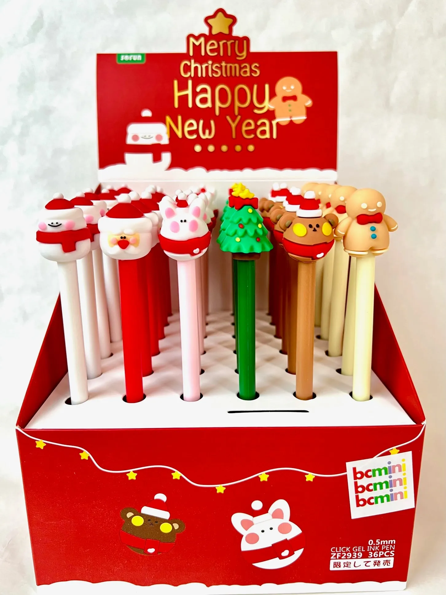 X 22536 CHRISTMAS GEL PEN-DISCONTINUED
